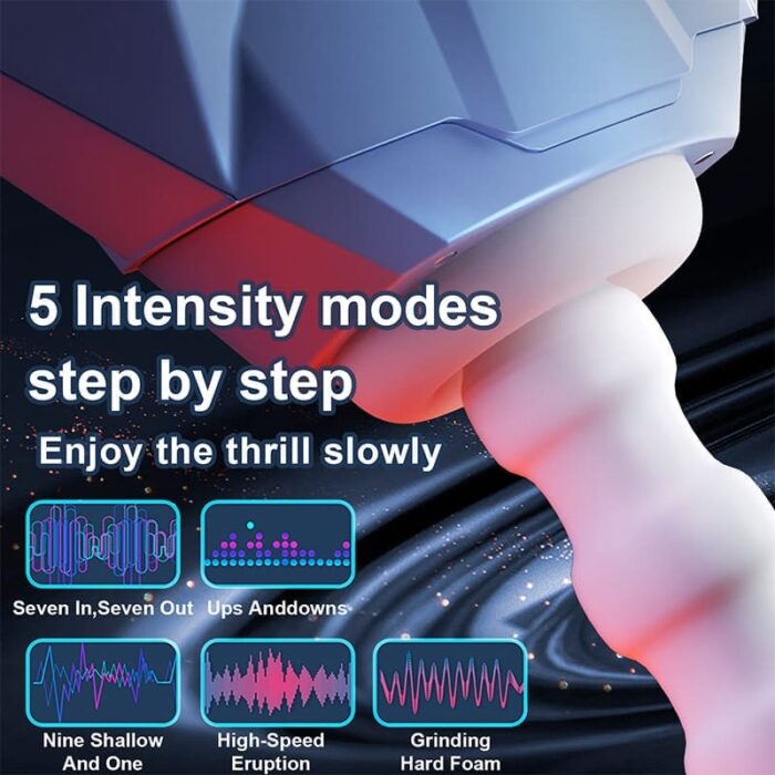 Svakom Hunter X Galaxy Battleship Automatic Male Masturbator Double Channel Sucking Heated Male Stroker