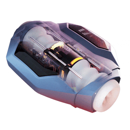 Svakom Hunter X Galaxy Battleship Automatic Male Masturbator Double Channel Sucking Heated Male Stroker