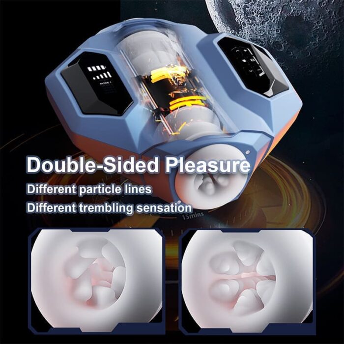 Svakom Hunter X Galaxy Battleship Automatic Male Masturbator Double Channel Sucking Heated Male Stroker