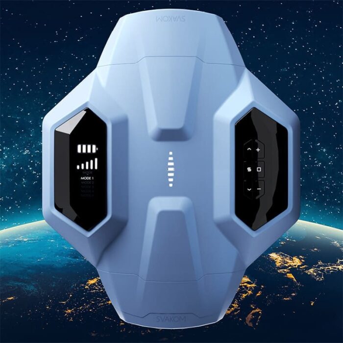 Svakom Hunter X Galaxy Battleship Automatic Male Masturbator Double Channel Sucking Heated Male Stroker