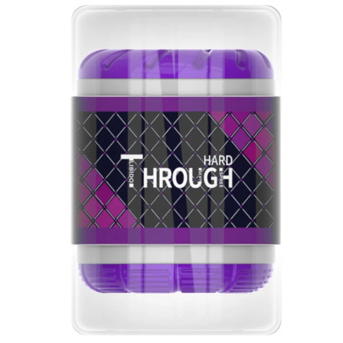 THROUGH Dual Headed Male Masturbator Portable Pocket Pussy with 3D Textured Penis Trainer