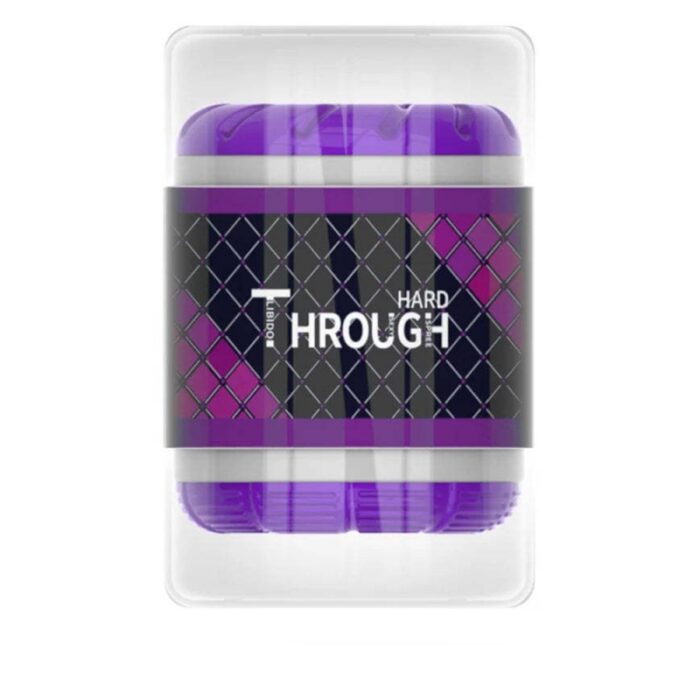 THROUGH Dual Headed Male Masturbator Portable Pocket Pussy with 3D Textured Penis Trainer
