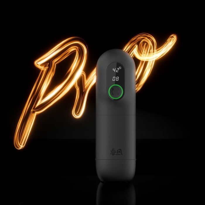 TRYFUN Black Hole Pro Automatic Male Masturbator Sex Toys for Men with 4 Vibrations Stepless Speed Masturbation Cup