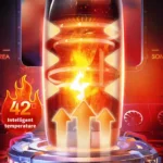 The King Automatic Male Masturbator Sex Toys for Men with 10 Vibration & Thrusting Waterproof Blowjob Toy