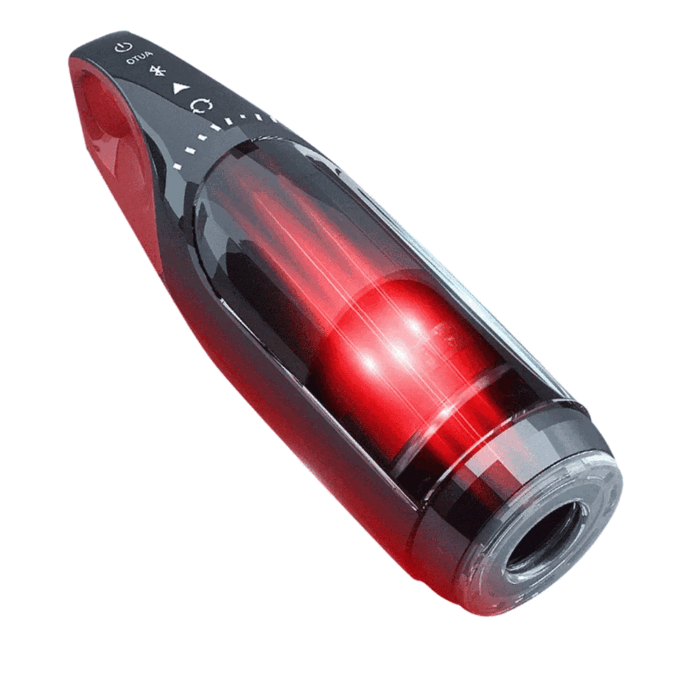The King Automatic Male Masturbator Sex Toys for Men with 10 Vibration & Thrusting Waterproof Blowjob Toy