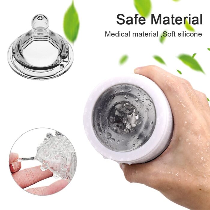 Turbo Cup Double Motor Male Masturbator with 12 Vibrations, Glans Training, Oral Sex Simulation Discreet vibrating masturbator