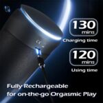 Victor 9 Vibration 8 Thrusting Automatic Masturbator with Heating 3D Textured Male Sex Toy