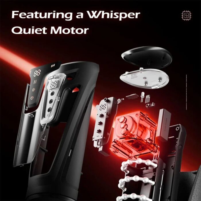 Victor 9 Vibration 8 Thrusting Automatic Masturbator with Heating 3D Textured Male Sex Toy