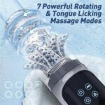 XR3 Automatic Male Masturbator with 4 Pump & 7 Sucking Rotating Licking Male Stroker