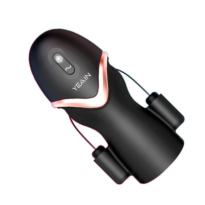 YEAIN Electric Male Masturbator Penis Enlargement Training with 10 Frequency Powerful Vibrations Sex Toys for Men