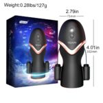 YEAIN Electric Male Masturbator Penis Enlargement Training with 10 Frequency Powerful Vibrations Sex Toys for Men