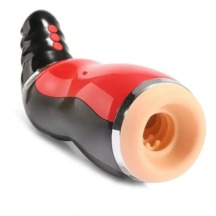 Airbag Automatic Male Masturbator with 10 Vibrating 5 Sucking Modes Oral Sex Deep Throat Heating Voice Male Stroker