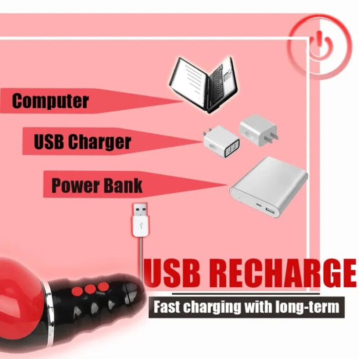 Airbag Automatic Male Masturbator with 10 Vibrating 5 Sucking Modes Oral Sex Deep Throat Heating Voice Male Stroker