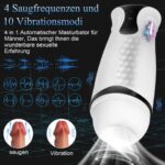 Alien 4-in-1 Automatic Male Masturbator with 10 Vibrations 4 Sucking Modes Voice Interactive Adult Male Pussy Sex Toys