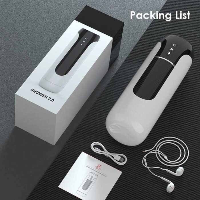 Automatic Male Masturbator with 7 Thrusting Heating & Vibrating, Smart Pocket Pussy Sex Machine Blowjob Sex Toy for Men
