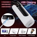 Automatic Male Masturbator with 7 Thrusting Heating & Vibrating, Smart Pocket Pussy Sex Machine Blowjob Sex Toy for Men