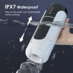 Automatic Male Masturbator with 7 Thrusting Heating & Vibrating, Smart Pocket Pussy Sex Machine Blowjob Sex Toy for Men