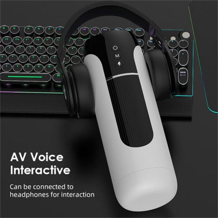 Automatic Male Masturbator with 7 Thrusting Heating & Vibrating, Smart Pocket Pussy Sex Machine Blowjob Sex Toy for Men