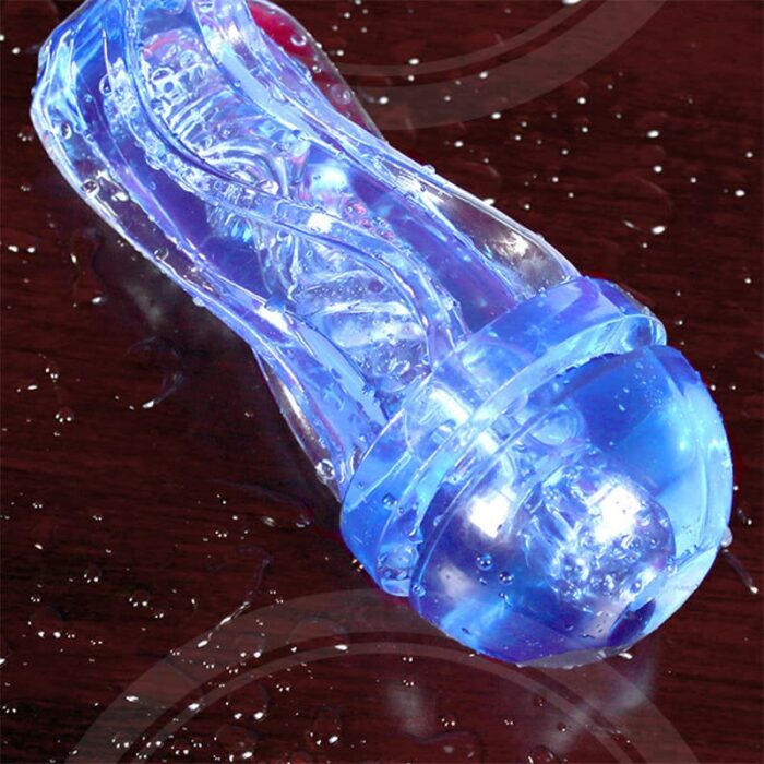 D-PENG Training Cup Manual Sucking Extrusion Male Masturbator with Pocket Pussy Sleeve Stroker Pocket Pussy Penis Sleeve
