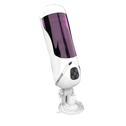 Easy.Love Hands Free Automatic Male Masturbator with 10 Thrusting Rotation Modes Voice Masturbation Cup with Base