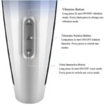 Fully Automatic Male Masturbator 10 Vibration & 5 Thrusting Rotation Modes 360°hands-Free Male Stroker Penis Pump