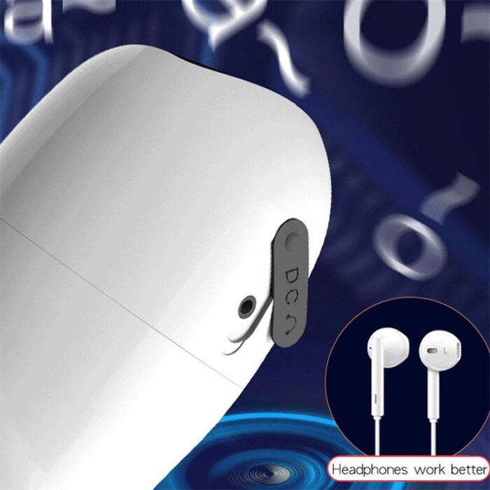Fully Automatic Male Masturbator Sex Toys for Men with 10 Vibration 5 Sucking Modes Deep Throat Sucking Male Stroker