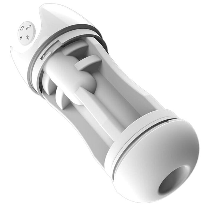 Fully Automatic Male Masturbator Sex Toys for Men with 10 Vibration 5 Sucking Modes Deep Throat Sucking Male Stroker