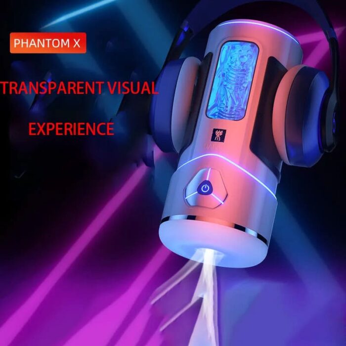 GALAKU Phantom X Automatic Male Masturbator with 12 Vibrations APP Control Adult Toys Pocket Pussy Male Stroker