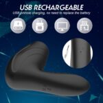 Hair Dryer Automatic Male Masturbator with 10 Vibration Suction Modes Soft TPE Channel Free Hand Penis Trainer