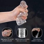 LETEN 7 Thrusting & Rotation Automatic Male Masturbator Smart Voice Hands Free Blowjob Toy Mens Sex Toy with Base