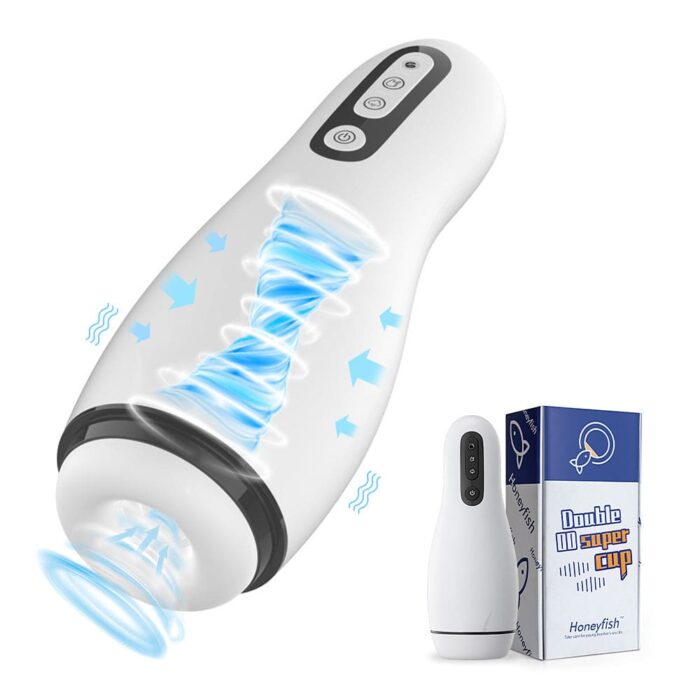 Lovesvibe 10 Vibration 3 Sucking Automatic Male Masturbator with Heating Function One-Click Climax Men Sex Toy Machine
