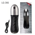 Lovesvibe 10 Vibration Sucking Modes Male Masturbator with 3D Textured Touch Spiral Adult Male Pussy Sex Toys