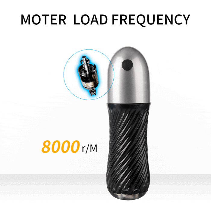 Lovesvibe 10 Vibration Sucking Modes Male Masturbator with 3D Textured Touch Spiral Adult Male Pussy Sex Toys