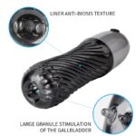 Lovesvibe 10 Vibration Sucking Modes Male Masturbator with 3D Textured Touch Spiral Adult Male Pussy Sex Toys
