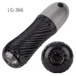 Lovesvibe 10 Vibration Sucking Modes Male Masturbator with 3D Textured Touch Spiral Adult Male Pussy Sex Toys