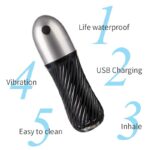 Lovesvibe 10 Vibration Sucking Modes Male Masturbator with 3D Textured Touch Spiral Adult Male Pussy Sex Toys