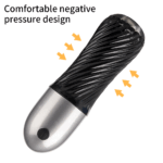 Lovesvibe 10 Vibration Sucking Modes Male Masturbator with 3D Textured Touch Spiral Adult Male Pussy Sex Toys