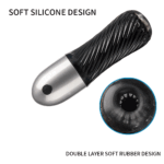 Lovesvibe 10 Vibration Sucking Modes Male Masturbator with 3D Textured Touch Spiral Adult Male Pussy Sex Toys