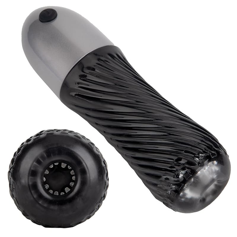 Lovesvibe 10 Vibration Sucking Modes Male Masturbator with 3D Textured Touch Spiral Adult Male Pussy Sex Toys