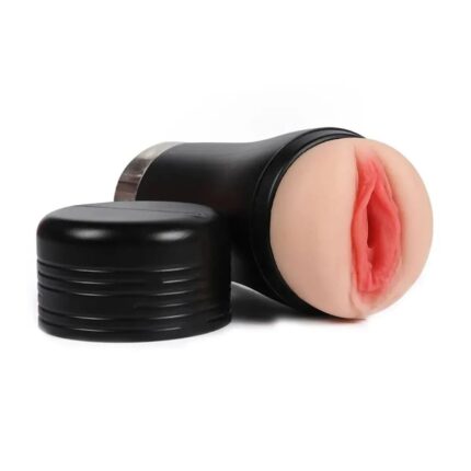 Lovesvibe 10 Vibrations Male Masturbator Pocket Pussy with Real Girl Sexy Voice 3D Textured Blowjob Sex Toy