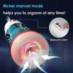 Lovesvibe 7 Vibration & Sucking Electric Male Masturbator Soft TPE Channel Voice Penis Pump Pocket Pussy Male Sex Toys