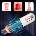Lovesvibe 7 Vibration & Sucking Electric Male Masturbator Soft TPE Channel Voice Penis Pump Pocket Pussy Male Sex Toys