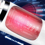 Lovesvibe Automatic 360° Wrapped Deep Throat Masturbator Sex Toys for Men with 7 Vibration Sucking Voice Electric Stroker