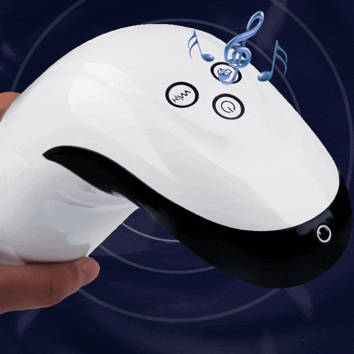 Lovesvibe Automatic 360° Wrapped Deep Throat Masturbator Sex Toys for Men with 7 Vibration Sucking Voice Electric Stroker