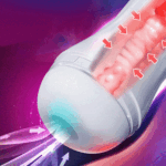 Lovesvibe Automatic Male Masturbator with 10 Vibrating Sucking Realistic Vagina Vacuum Voice Sex Toys for Men