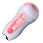 Lovesvibe Automatic Male Masturbator with 10 Vibrating Sucking Realistic Vagina Vacuum Voice Sex Toys for Men