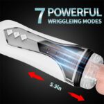Lovesvibe Automatic Male Masturbator with 7-Frequency Thrusting Vibration Modes Voice Blowjob Toy Mens Sex Toy