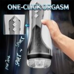 Lovesvibe Automatic Male Masturbator with 7-Frequency Thrusting Vibration Modes Voice Blowjob Toy Mens Sex Toy
