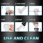 Lovesvibe Automatic Male Masturbator with 7-Frequency Thrusting Vibration Modes Voice Blowjob Toy Mens Sex Toy