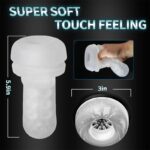 Lovesvibe Automatic Male Masturbator with 7-Frequency Thrusting Vibration Modes Voice Blowjob Toy Mens Sex Toy